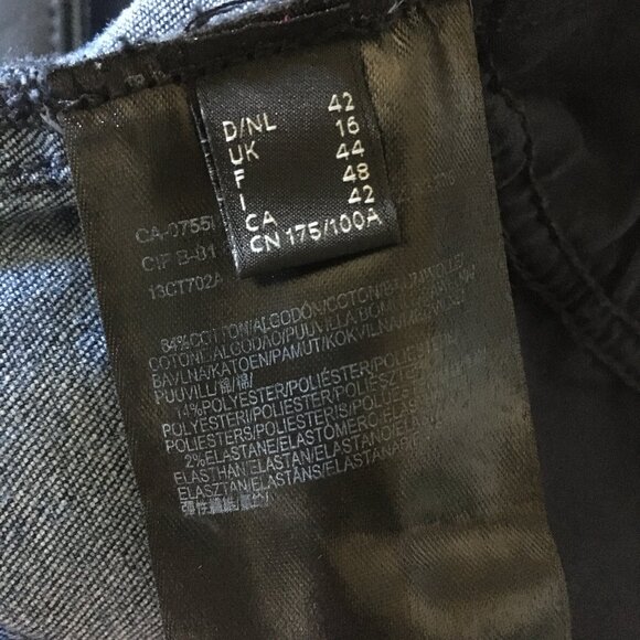 Mexx Metropolitan Blue Denim Square Pocket Straight Leg Jeans - Picture 10 of 16